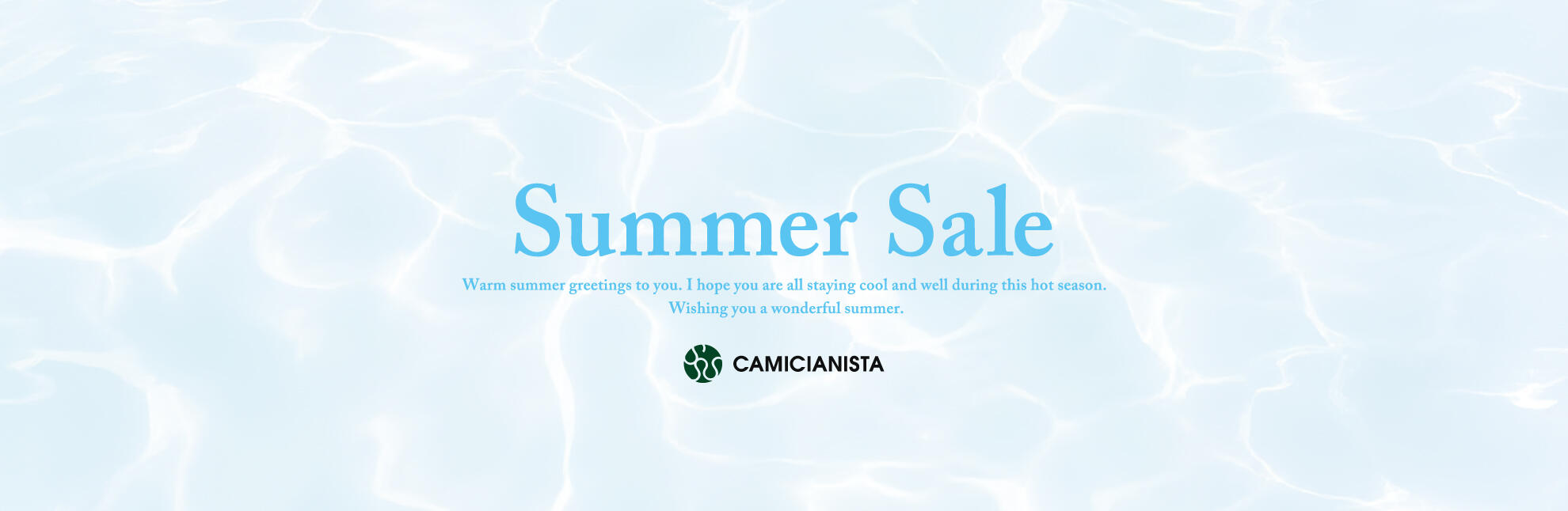 セールページ　CAMICIANISTA(カミチャニスタ)
